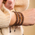 Châtaignier | Bronze à canon | Bracelet Vitalité Prisma
